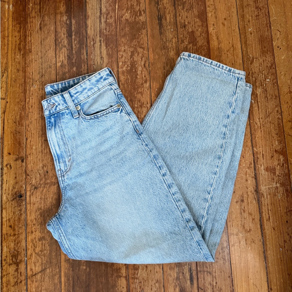 H&M balloon high waist jeans
